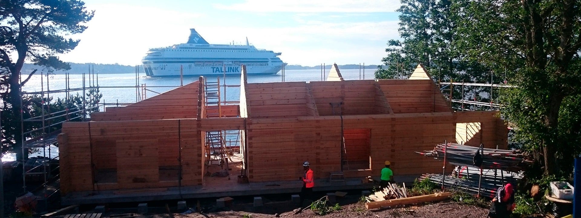 Helsinki zapraszają na saunę z drewna wyciętą na maszynie Wood-Mizer 